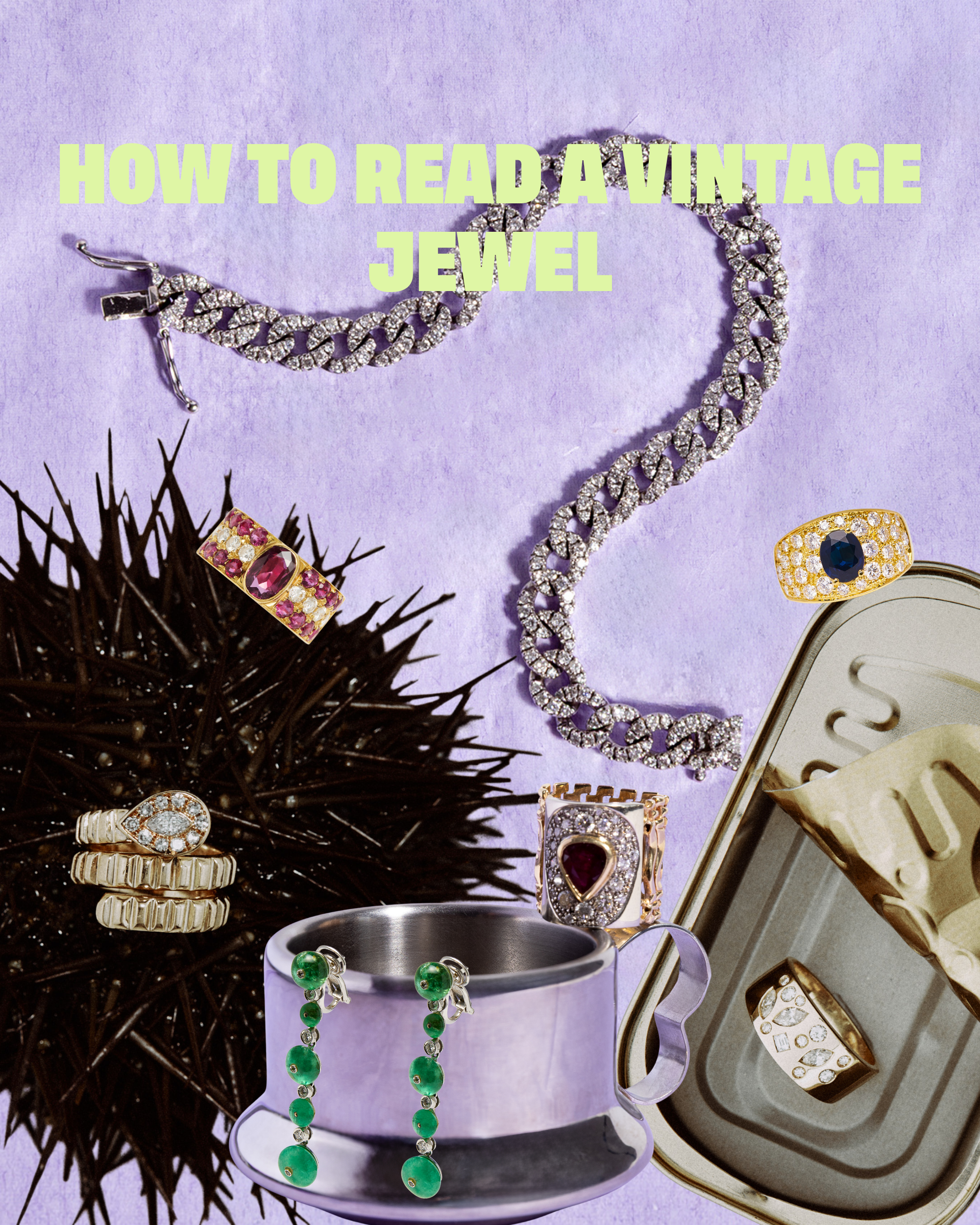 How to Read a Vintage Jewel guide, ÂGÉE