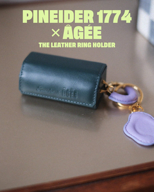 Pineider 1774 × ÂGÉE leather ring holder, ÂGÉE Stories