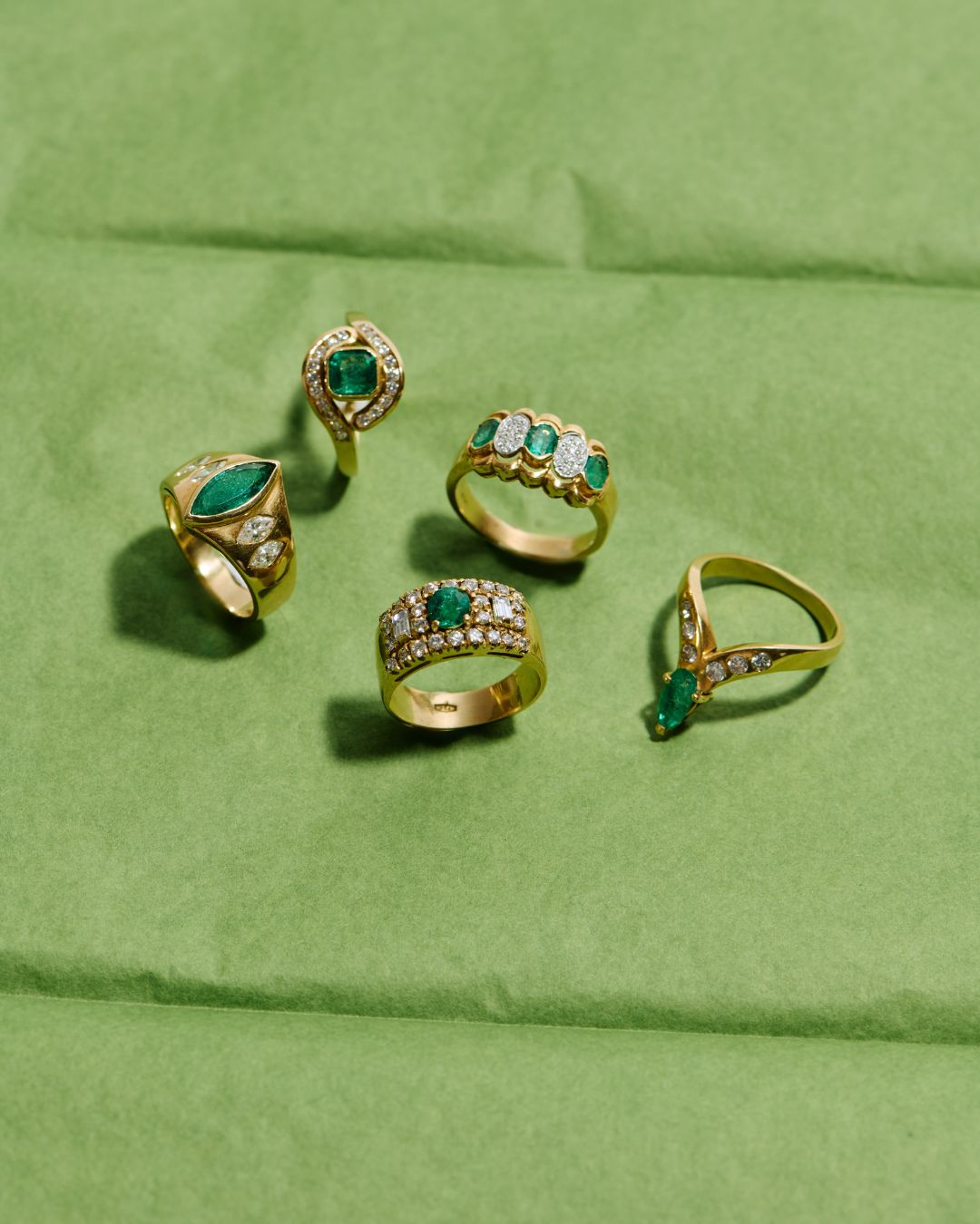 Emerald Rings
