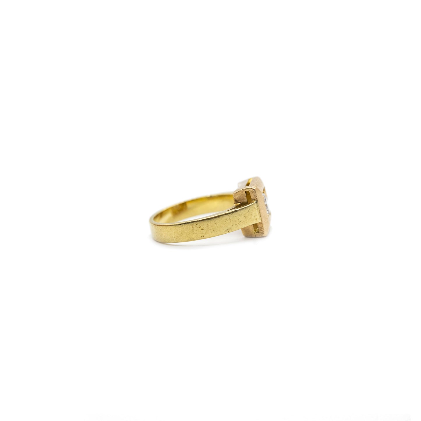 Vintage Diamonds Ring from 18K Solid Gold For Women | Cleo | Vintage Jewelry collection | Lil Milan
