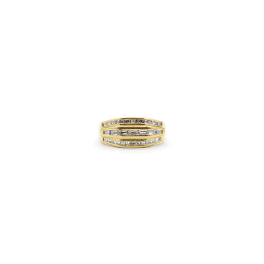 Vintage 18ct Gold Diamonds Ring For Women | Futura |Vintage Jewelry | Lil Milan